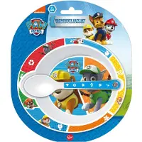 Ryhmä Hau Paw Patrol barnservis - Matset för barn - Skål och sked