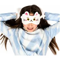 Relaxeazzz Maneki Neko rese-höskudde och ögonmask