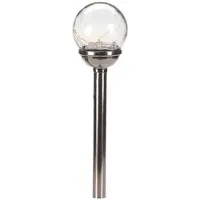 SMART GARDEN Solcellslampa dekoration Firefly Opal, Svart, Rostfritt stål, Modern, Solcellslampa