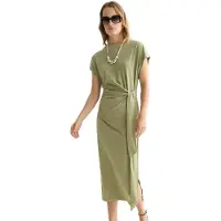 Scotch & Soda Ufu01425t Kortärmad Midi-klänning