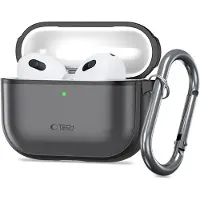 TechProtection silikonfodral för AirPods Pro 3 – matt svart
