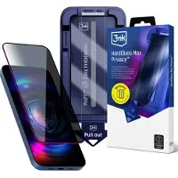 3mk Protection 9H härdat glas med 3mk HardGlass Max Privacy-filter för Samsung Galaxy S25 Ultra
