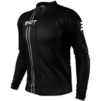 Shot Race Gear Unlimited Zip Långärmad Trikå