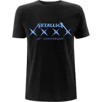 Ginza.se Metallica: Unisex T-Shirt/40 XXXX (Black) (XX-Large)