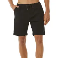 Rip Curl - Shorts - Classic Surf 19 Volley Black för UnisexBomull - Storlek XL - Svart
