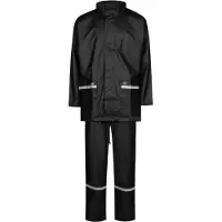 Lyngsøe Rainwear Regnset jacka/buxor svart LR1389 M