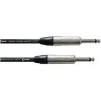 Cordial CXI 1,5 PP Instrument Kabel [1x Teleplugg 6.35 mm - 1x Teleplugg 6.35 mm] 1.50 m Svart
