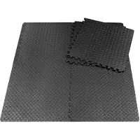 Everfitness Gymgolv - pussel träningsmatta 6-Pack - 60x60cm