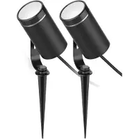 Deltaco SMART HOME - RGB/Vit trädgårdslampa - 6 W (2-pack + nätadapter)