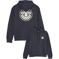 Element - Sweatshirts - Seal Bp Hooded Sweatshirt Off Black för UnisexBomull - Storlek M - Svart