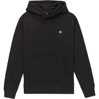Element - Sweatshirts - Icon Embroidery Hooded Sweatshirt Flint Black för UnisexBomull - Storlek XL - Svart