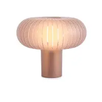Kartell Bordslampa , Teresa Frozen, dimbara, Rosa / ljusröd, Vardagsrum, Plast, Design