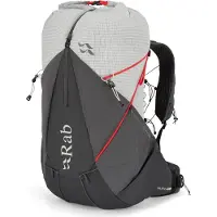 Rab - Trekkingryggsäckar - Muon 40 Pewter/Graphene för Unisex - Grå