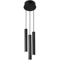 Nordlux Taklampa , Vico, dimbara, Svart, Matsal, Aluminium