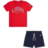 Champion Shortsset - T-shirt/Shorts - True Red - - 68 - Shorts