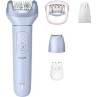 Philips 8000 serijas epilatorer mitrai un sausai epilesanai (5 piederumi) zils BRE711/00 (8720689042185)