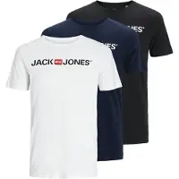 Jack & Jones T-shirt marinblå / röd / svart / vit