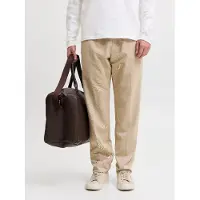 Jack & Jones Pressveckad byxa 'JPSTKane Toby' beige