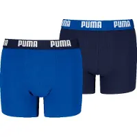 Puma Boxershorts - 2-pack - Marinblå/Blå - - 170/176 - Boxershorts