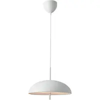 Nordlux by Nordlux Design pendellampa Versale, dimbar, Vitt / opal, Vardagsrum / matsal, Metall, Skandinavisk, Pendellampa