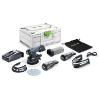 Festool ETSC 125 3,0 I-Plus 577694 Excenterslip Batteridriven 18 V Ø 125 mm