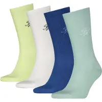 Tommy Hilfiger 4 Pack TH Monogram Socks Gift Box