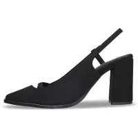 Nae Vegan Shoes Slingback pumps 'EMBER' svart