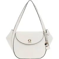GUESS Handväska 'Sac à Rabat Coleen Off White' vit