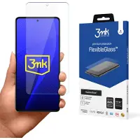 3mk Protection Härdat glas till Xiaomi Redmi Note 12 Pro+ / Note 12 Pro hybrid flexi 7H 3mk FlexibleGlass-serien
