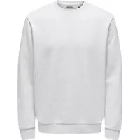 Only & Sons Sweatshirt 'ONSCeres' vit