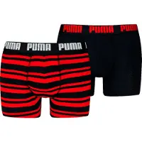 Puma Everyday Heritage Stripe Boxer 2 Units Flerfärgad L Man