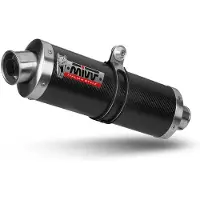 MIVV Oval Yamaha Fz1/fz1 Fazer 2006-16 Y.023.l3 Homologerad Slip On Ljuddämpare