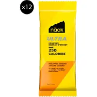 Naak - Mat/hydrering - Pack Ultra Energy Drink Mix Ananas Ginseng (x12) för UnisexUll