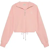 Calvin Klein Monologo Terry Cropped Hoodie
