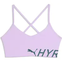 Puma Women's Purple Hyrox Strappy Pwrmode Sports Bra, Size XS.