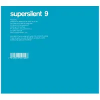 Ginza.se Supersilent: Supersilent 9