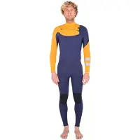 Hurley Advant 3/2 Mm Långärmad Neopren Våtdräkt Med Bröst Blixtlås