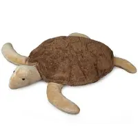 Senger Naturwelt Värmekudde - Stor - Sköldpadda - 52 cm - Brun - - One Size - Gosedjur