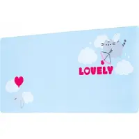 Grupo Erik - XXL gamingmatta / skrivbordsmatta 80 x 35 cm från Purrfect Love-kollektionen