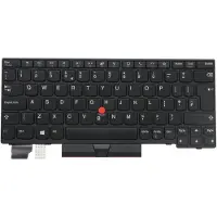 Lenovo - Ersättningstangentbord för bärbar dator - med Trackpoint - QWERTY - brittisk - svart - FRU - för ThinkPad L13 Gen 2 L13 Yoga Gen 2 X13 Gen 1