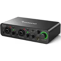 MAONO Audio Interface Ljudkort Musikmixer Vlog 2x Xrl Trs / Ps22