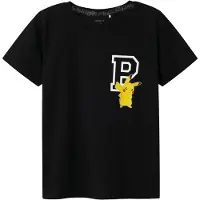 Name it T-shirt - Noos - NkmDex Pokémon - Svart m. Pikachu - - 11-12 år (146-152) - T-shirt