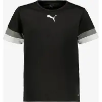 Puma Funktionstopp 'TeamRise' grå / svart / vit
