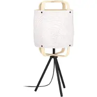 Eglo Bordslampa Surfleet, Svart, Vardagsrum / matsal, Textil / tyger / siden, Bordslampa
