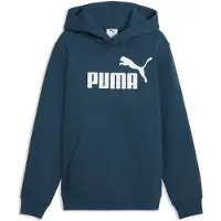 Puma Sweatshirt 'Ess No. 1' marinblå / vit