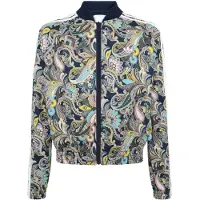 Adidas Originals SST Loose Cropped Paisley Träningsjacka, storlek 128 cm