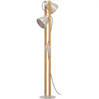 Eglo CAWTON golvlampa H1345, 2x E27, nöd/bs FSC