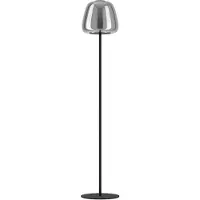 Eglo connect LED-golvlampa Alfero-Z, RGB, CCT, svart Connect dimbar, Svart, Vardagsrum / matsal, Metall, Modern, Smart golvlampa