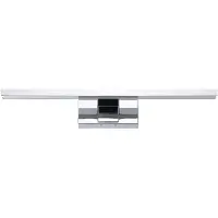 Eglo Vägglampa Conettilla, Förkromad / silver, Badrum, Aluminium / grå / zink, Modern, Vägglampa, vägglampa inomhus