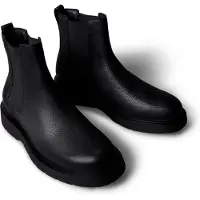 Calvin Klein Leather Lug Chelsea Boots